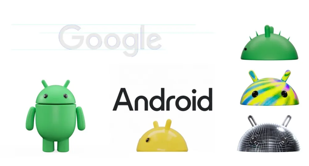 3D Android robot