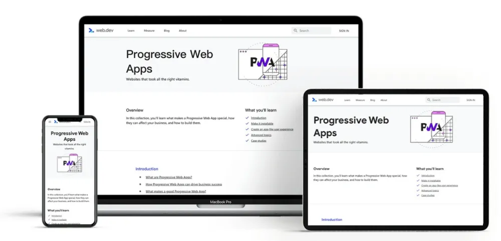 Apple Progressive Web Applications